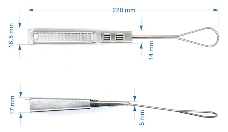 DW-1069 Stainless Steel Drop Wire Clamp04